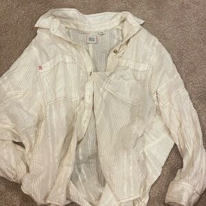 BDG cream button up